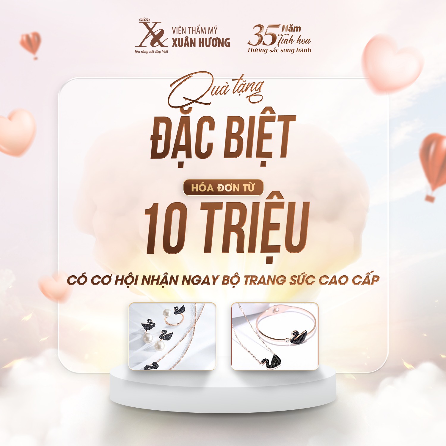 cơ hội sở hữu bộ trang sức cao cấp 