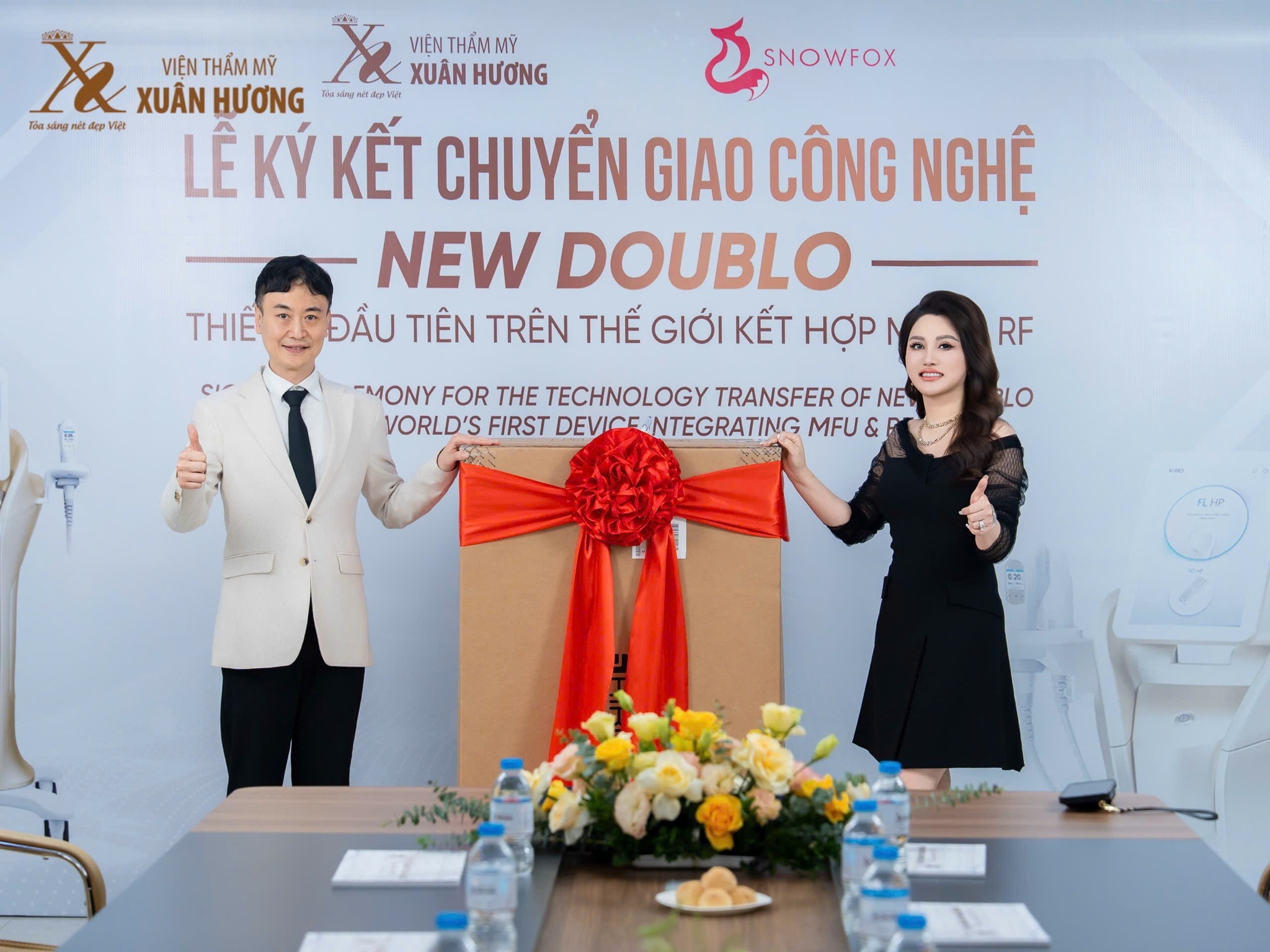 lễ chuyển giao công nghệ nâng cơ trẻ hóa New Doublo