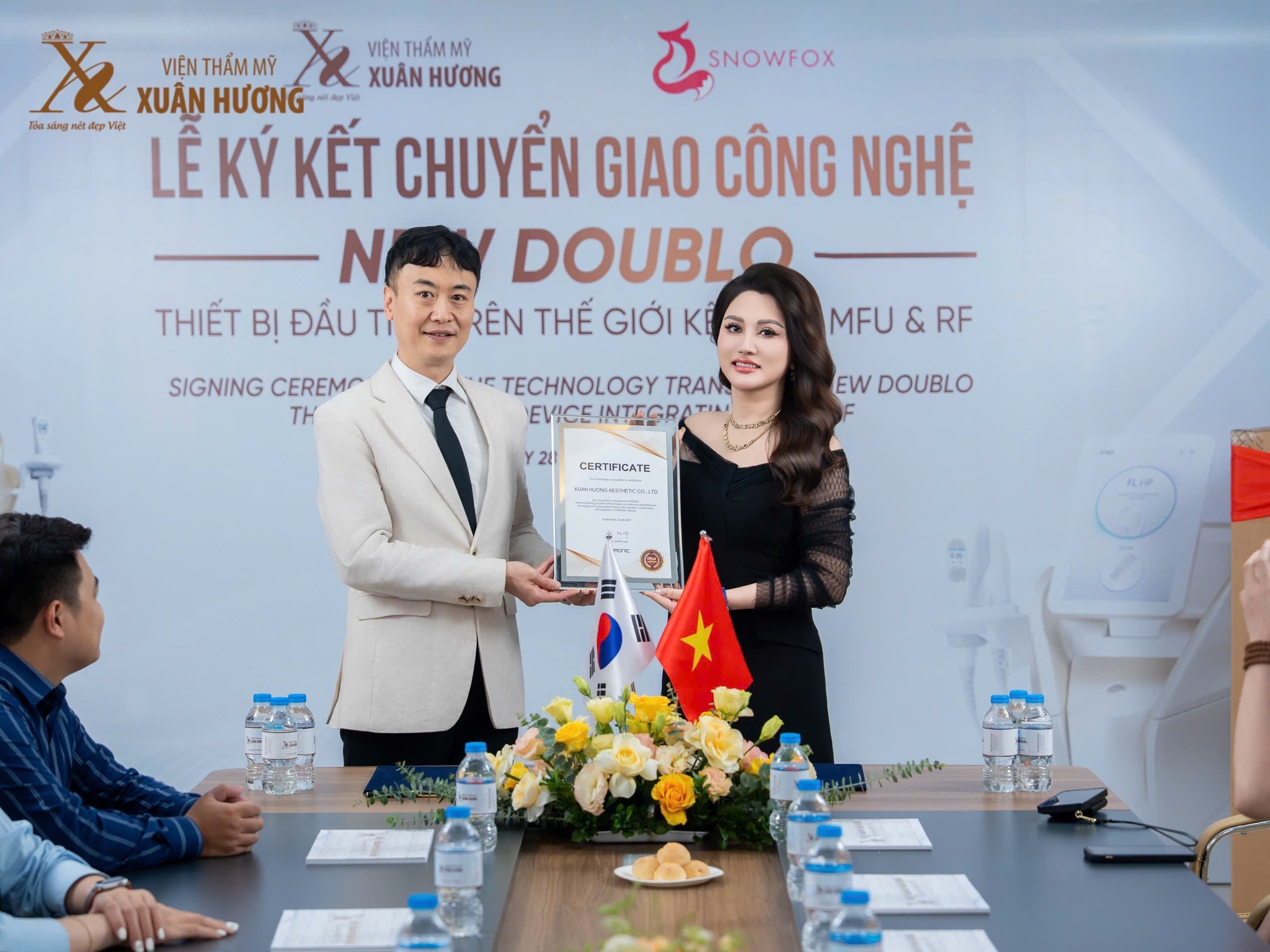 lễ chuyển giao công nghệ nâng cơ trẻ hóa New Doublo
