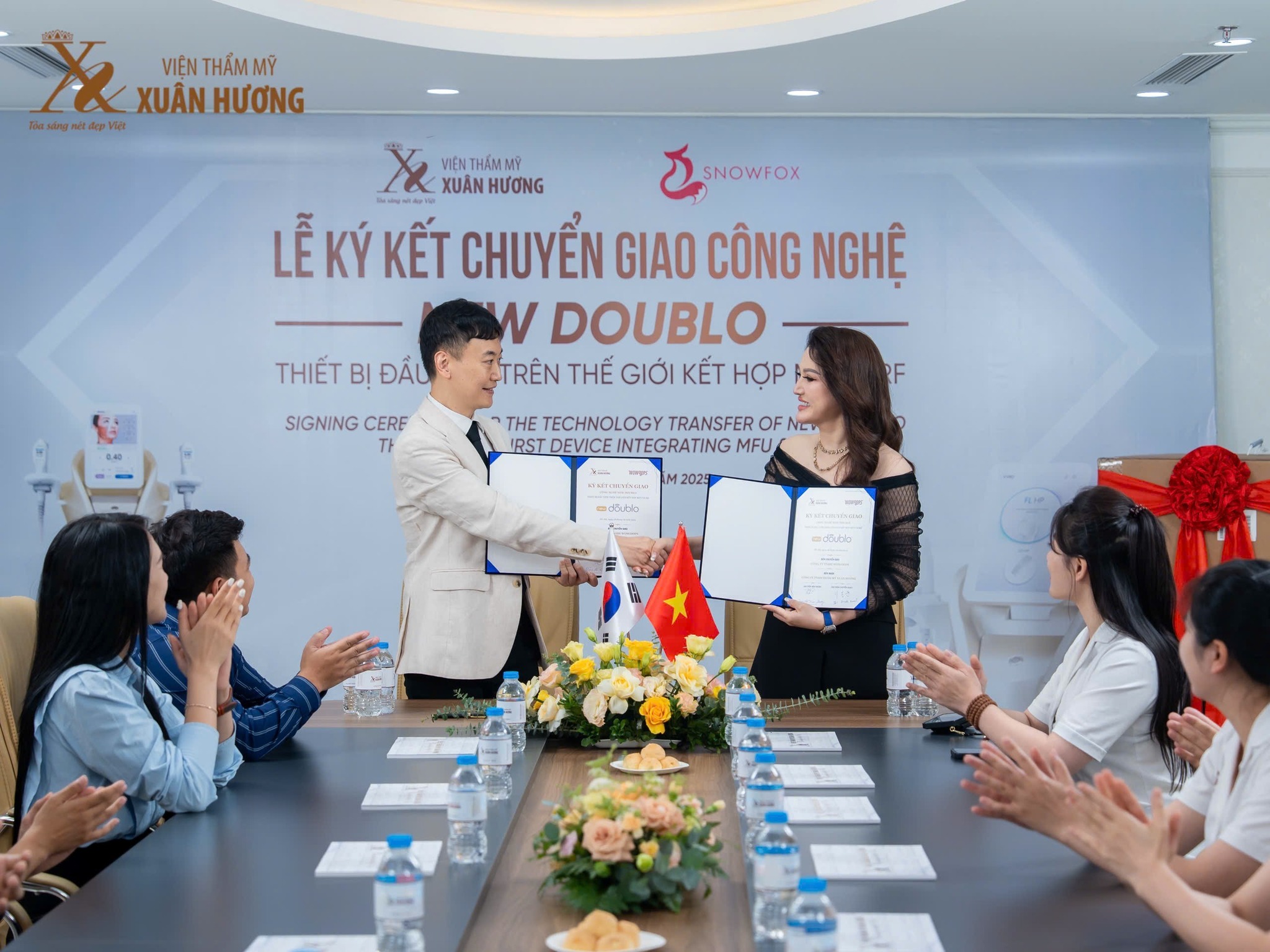 lễ chuyển giao công nghệ nâng cơ trẻ hóa New Doublo