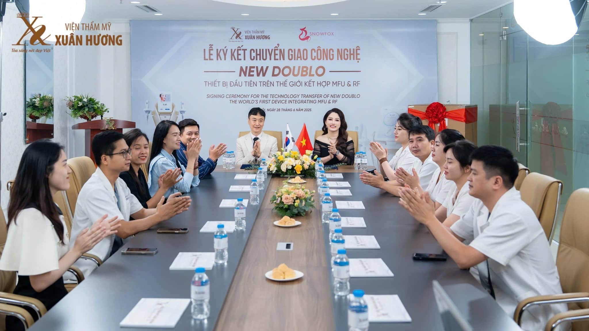 lễ chuyển giao công nghệ nâng cơ trẻ hóa New Doublo