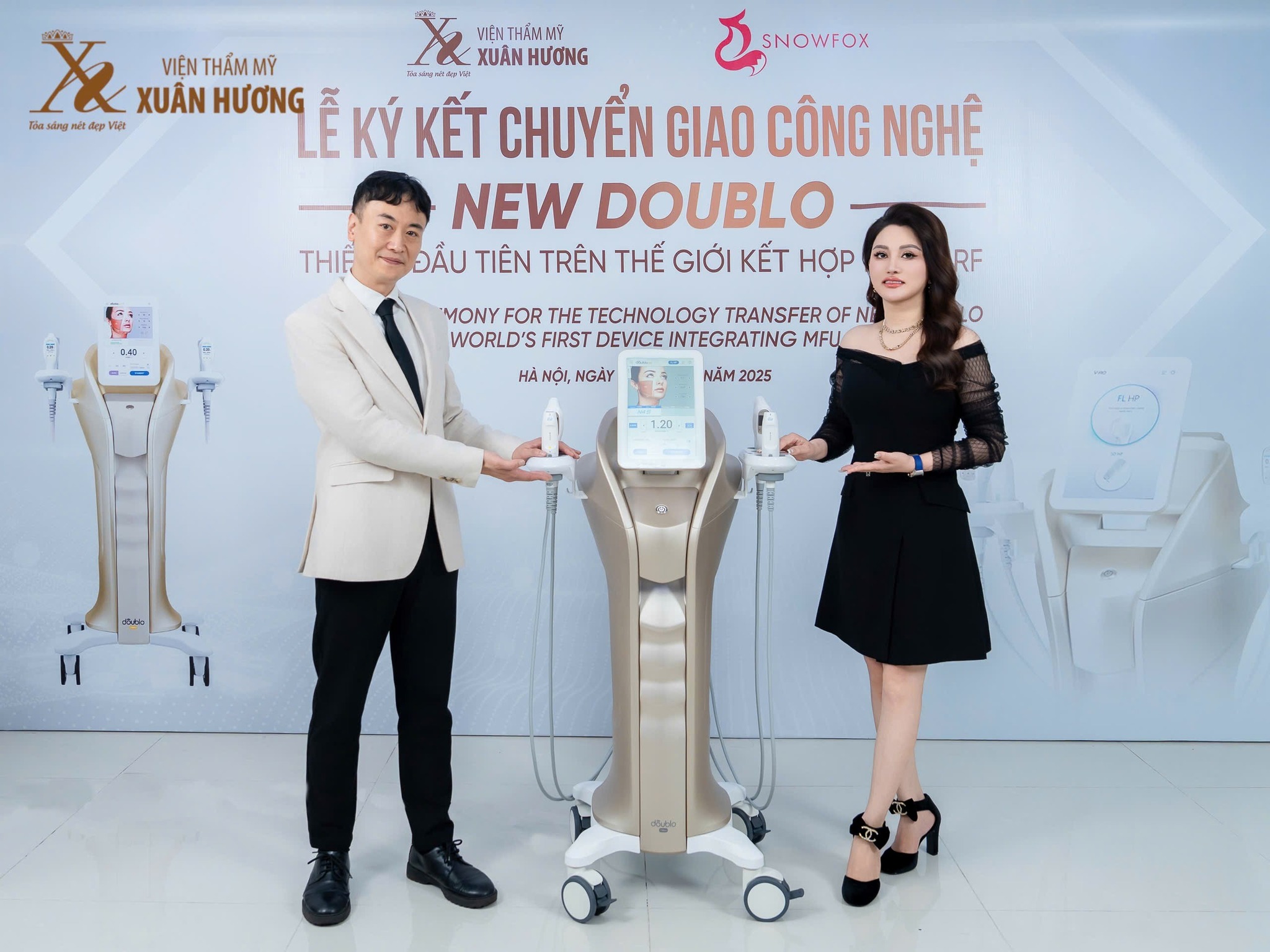 lễ chuyển giao công nghệ nâng cơ trẻ hóa New Doublo