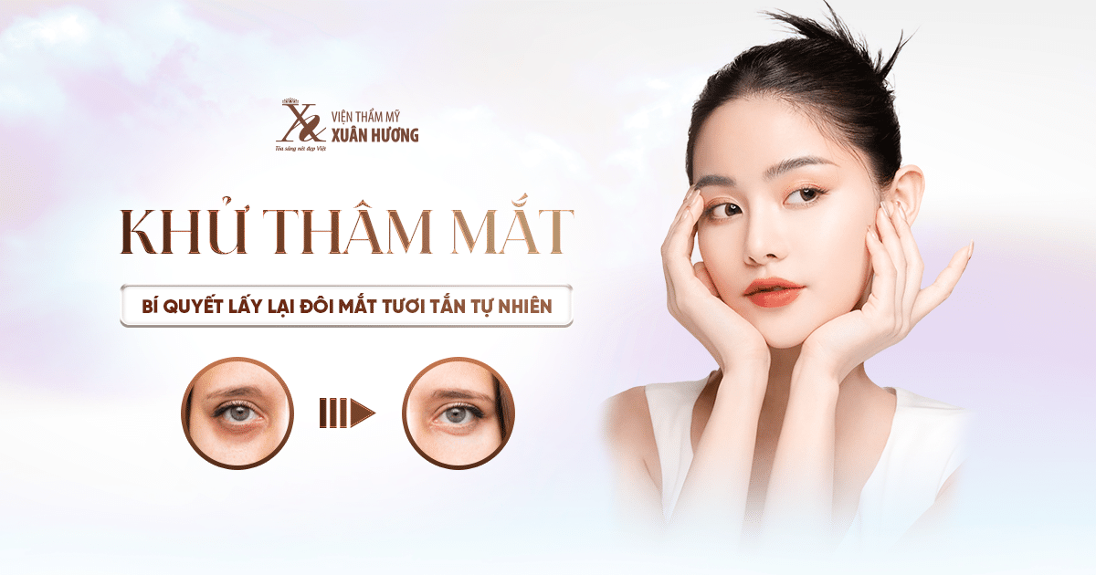 khử thâm mắt đúng cách và an toàn