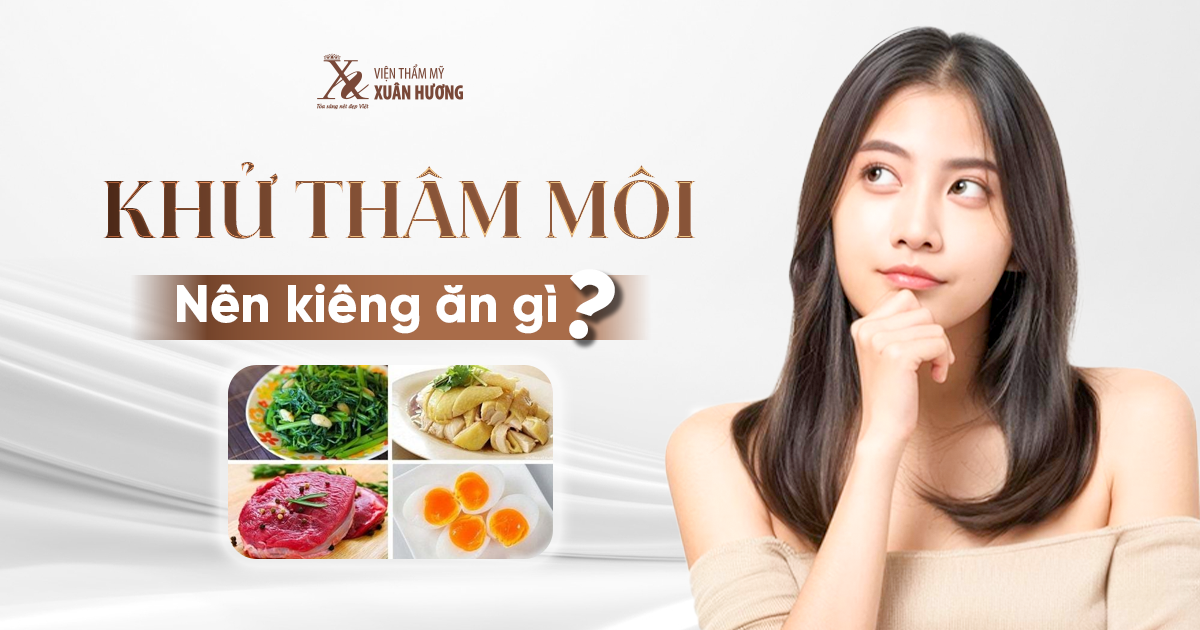 khử thâm môi nên kiêng ăn những loại thực phẩm nào