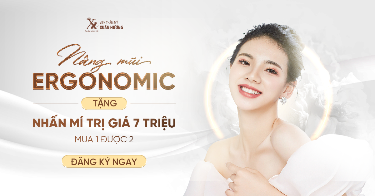 ưu đãi nâng mũi egronomic tặng nhấn mí