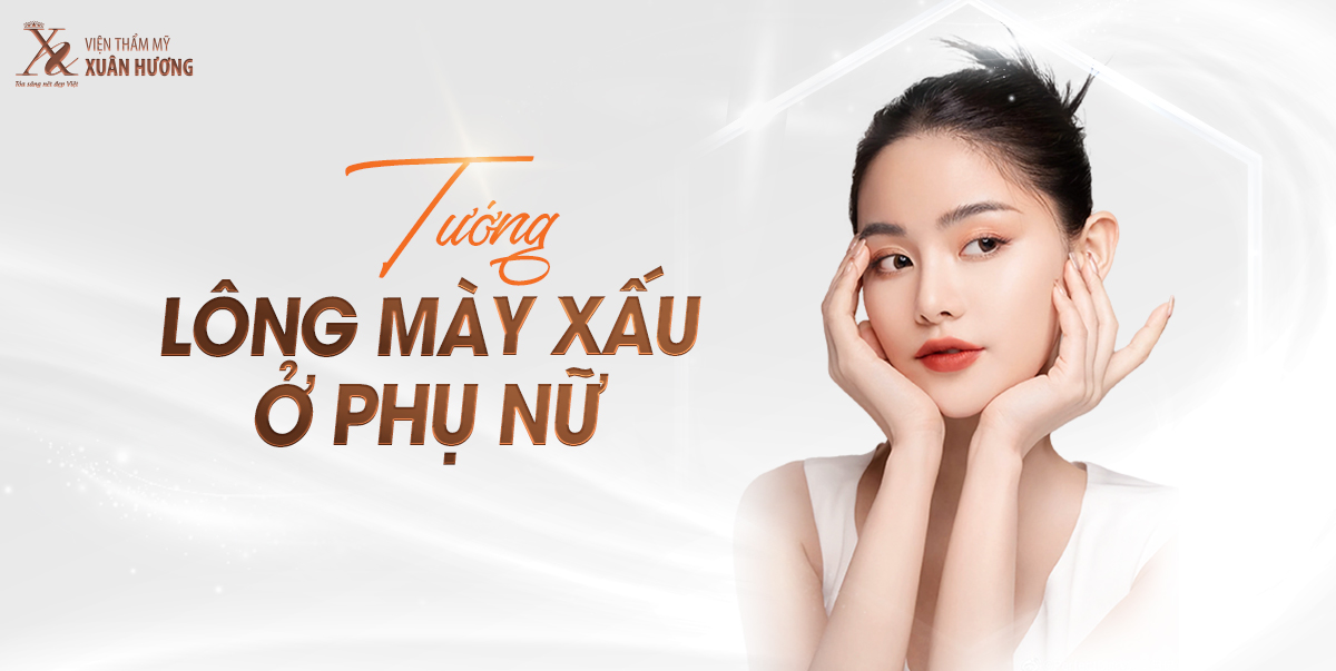 tướng lông mày xấu ở phụ nữ