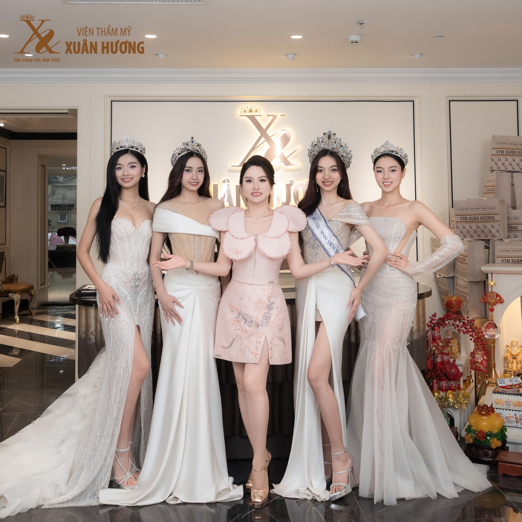 Xuân Hương đồng hành cũng top 05 hoa hậu sinh viên 2025