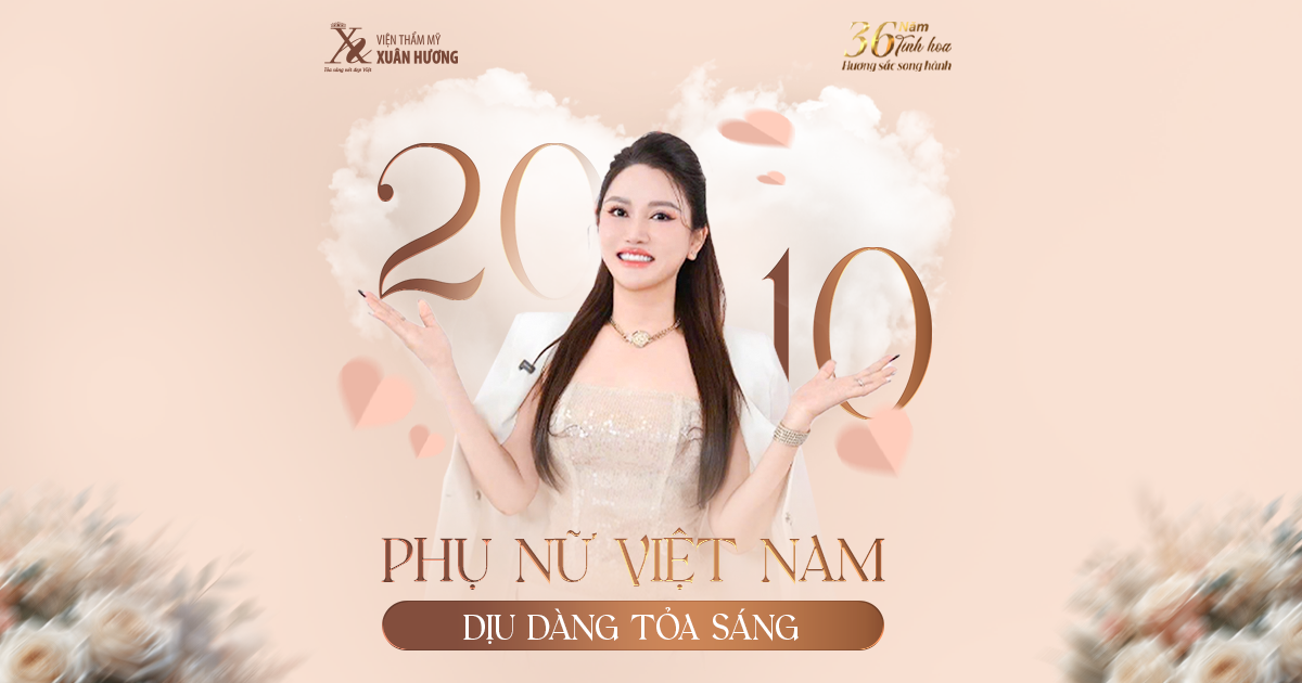 VTM Xuân Hương chúc mừng và tri ân khách hàng dịp 20/10