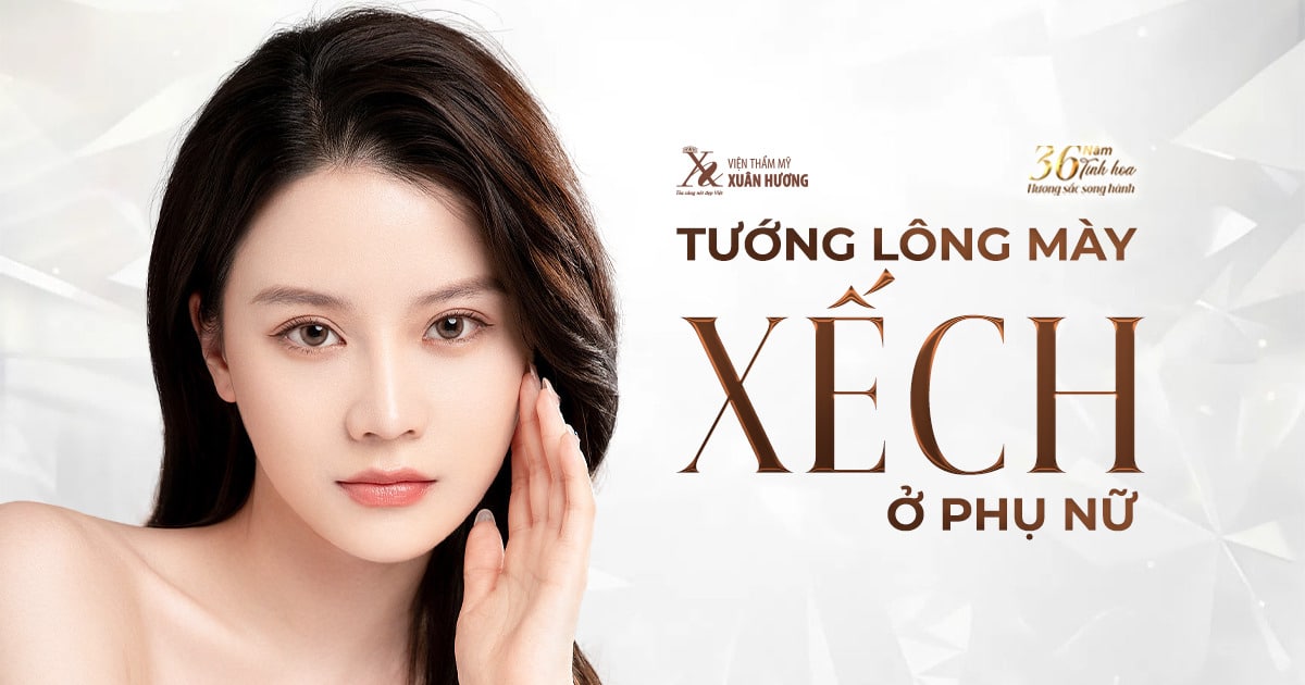 tướng lông mày xếch ở phụ nữ