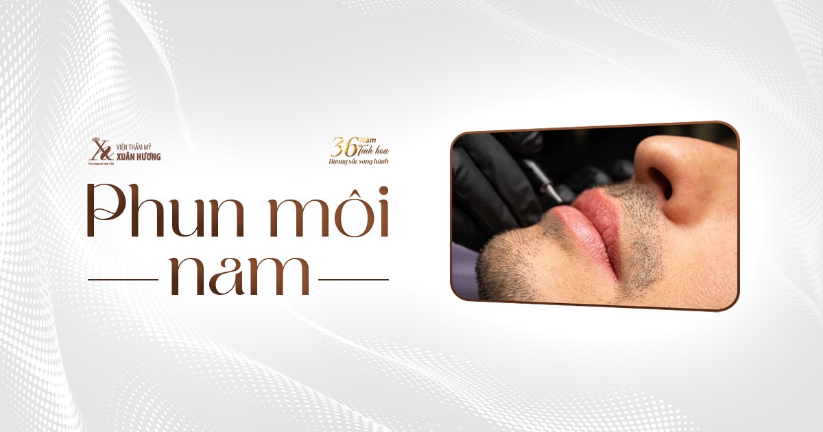 phun môi cho nam giới
