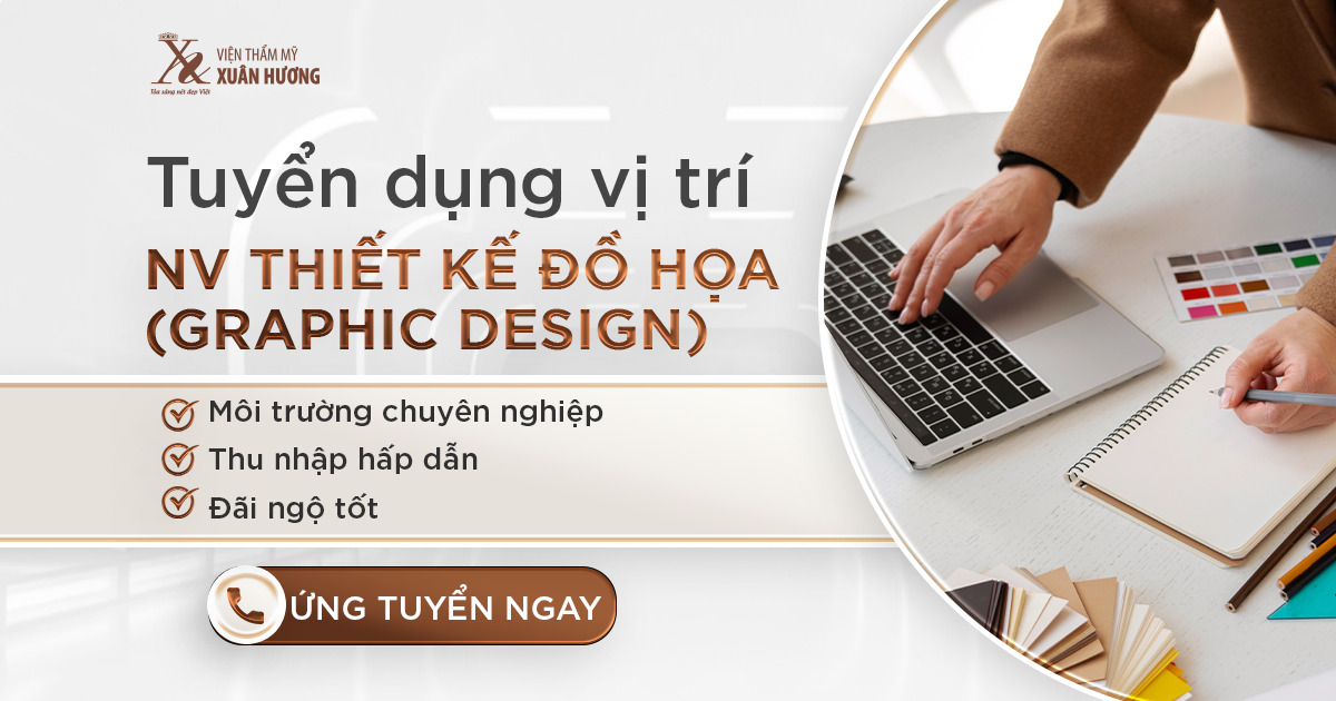 tuyển dụng vị trí thiết kế đồ họa