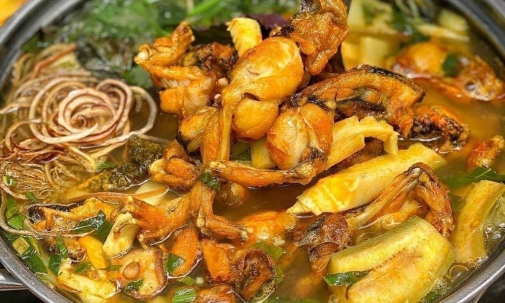 sau nâng mũi không nên ăn thịt ếch