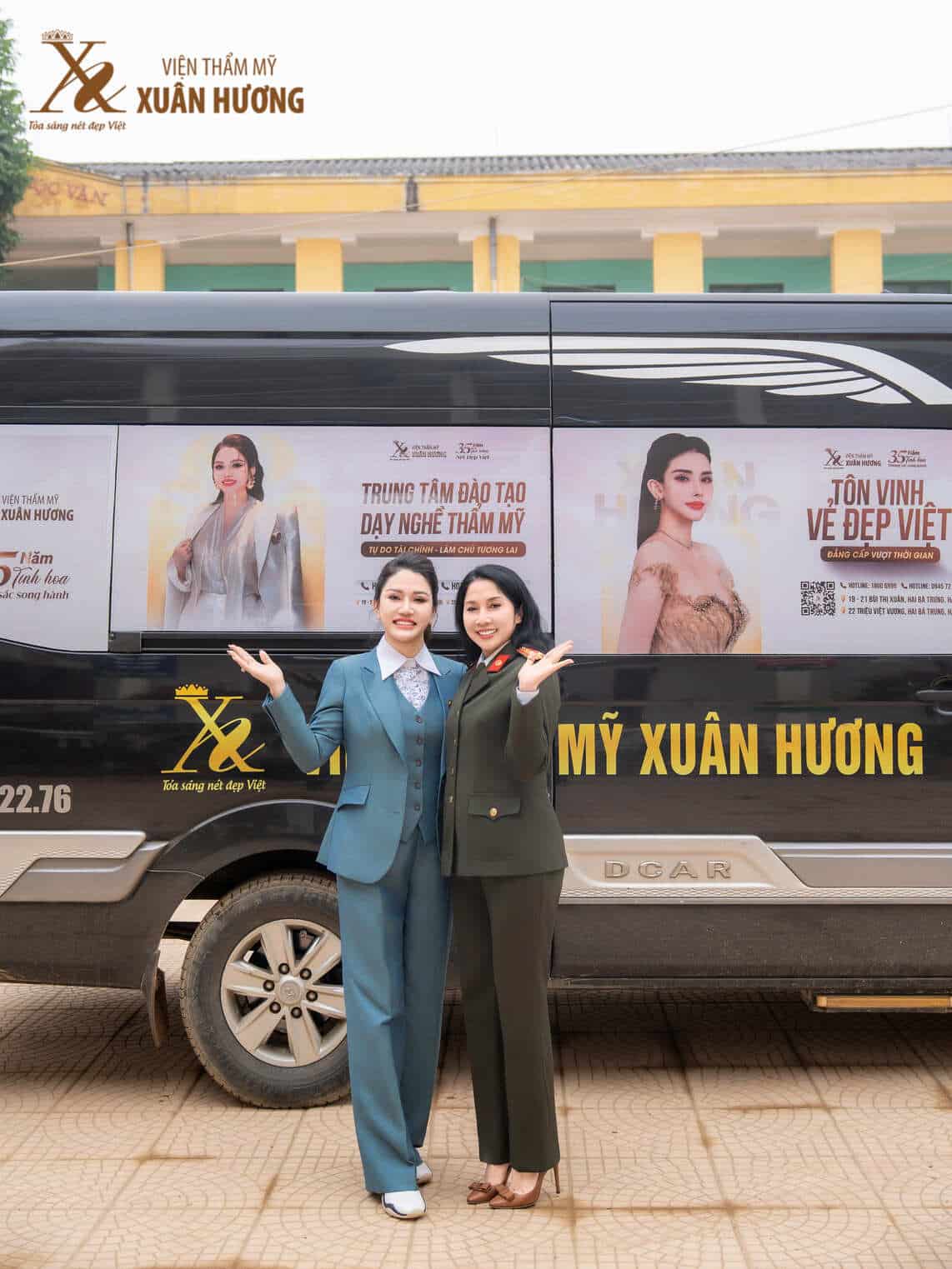 viện thẩm mỹ xuân hương trong chuyến thiện nguyện Đông Ấm Vùng Cao