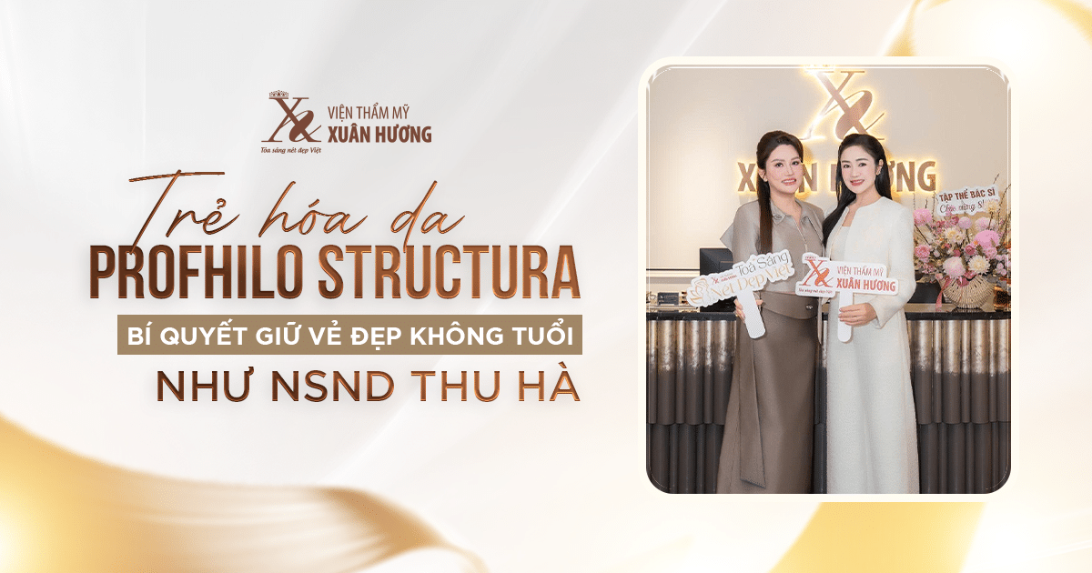 nghệ sĩ nhân dân Thu Hà trẻ hóa da tại VTM Xuân Hương