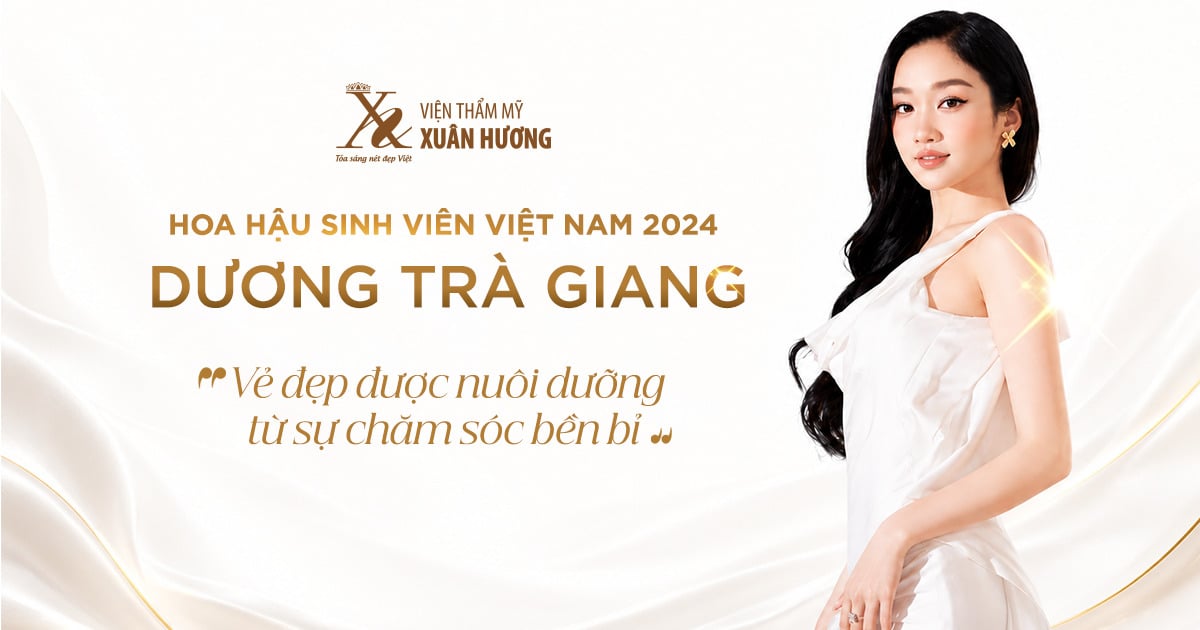 hoa hậu sinh viên 2024 Dương TRà Giang