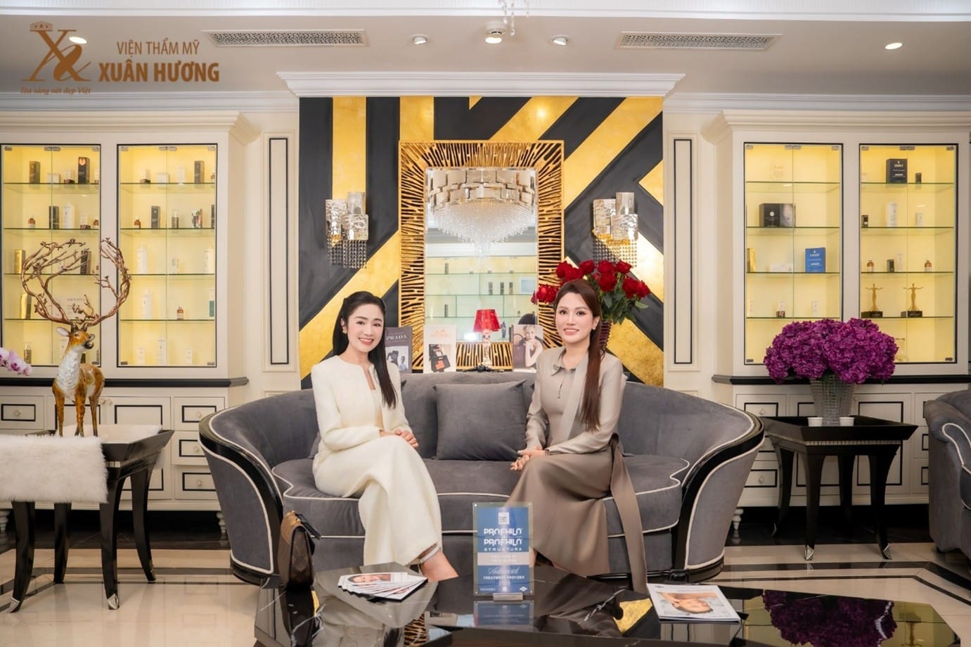 NSND Thu Hà làm đẹp tại Xuân Hương