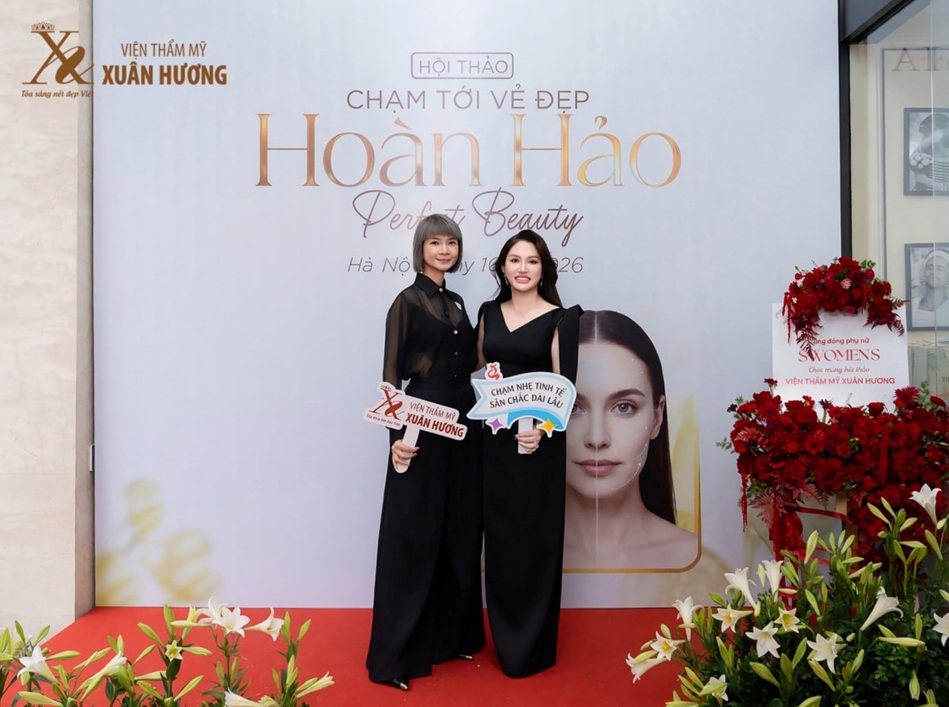 siêu mẫu Hạ Vy làm đẹp tại Xuân Hương
