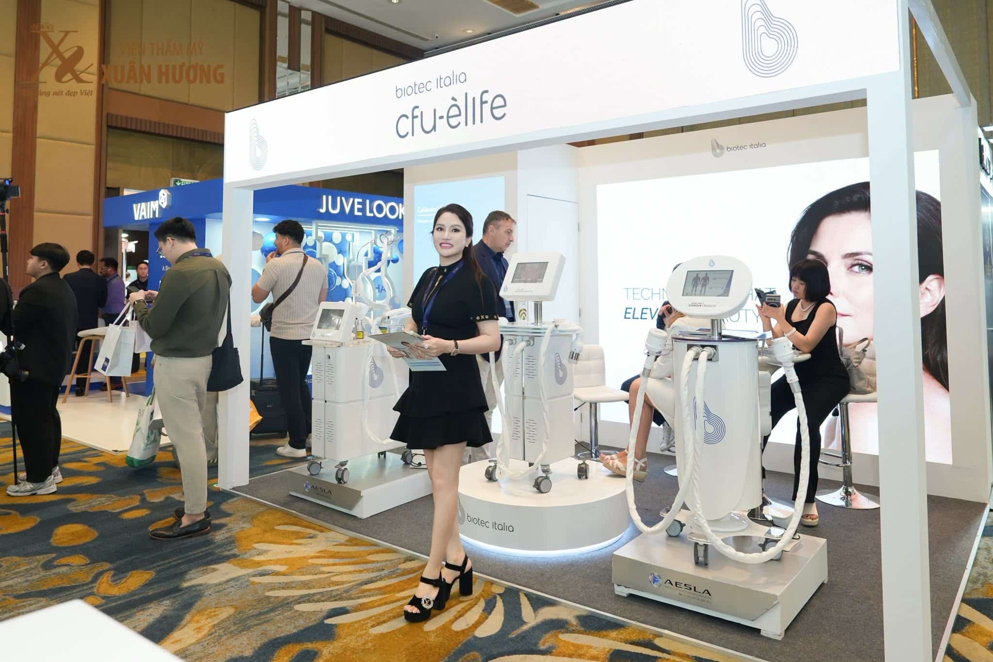 chủ tịch Xuân Hương tham gia hội nghị làm đẹp tại Thái Lan