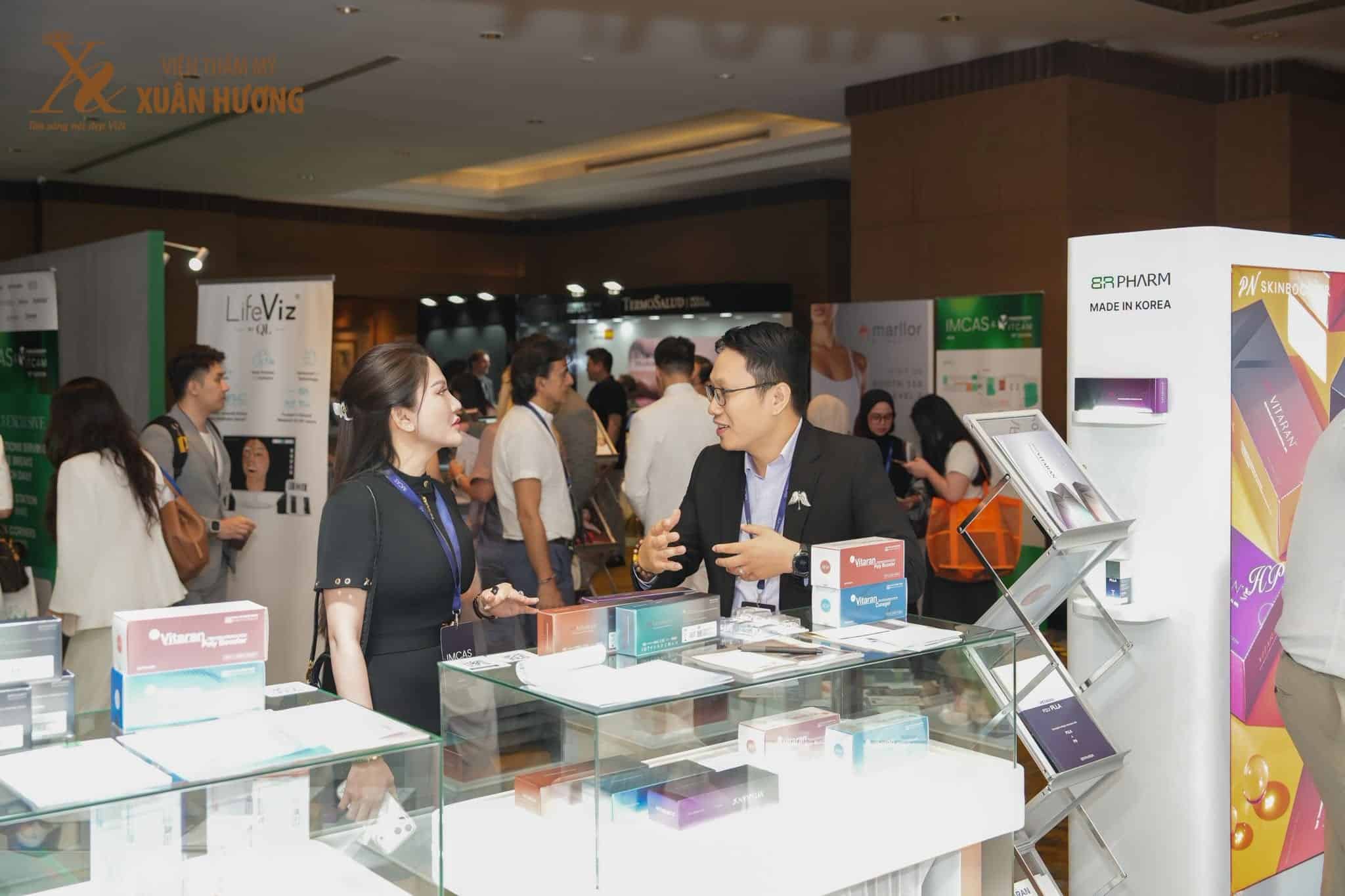 chủ tịch Xuân Hương tham gia hội nghị làm đẹp tại Thái Lan