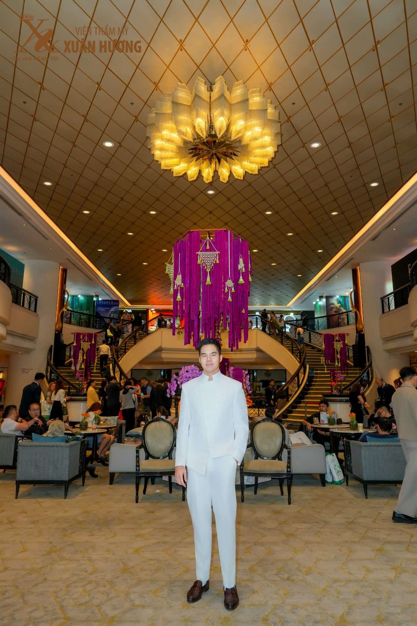 chủ tịch Xuân Hương tham gia hội nghị làm đẹp tại Thái Lan