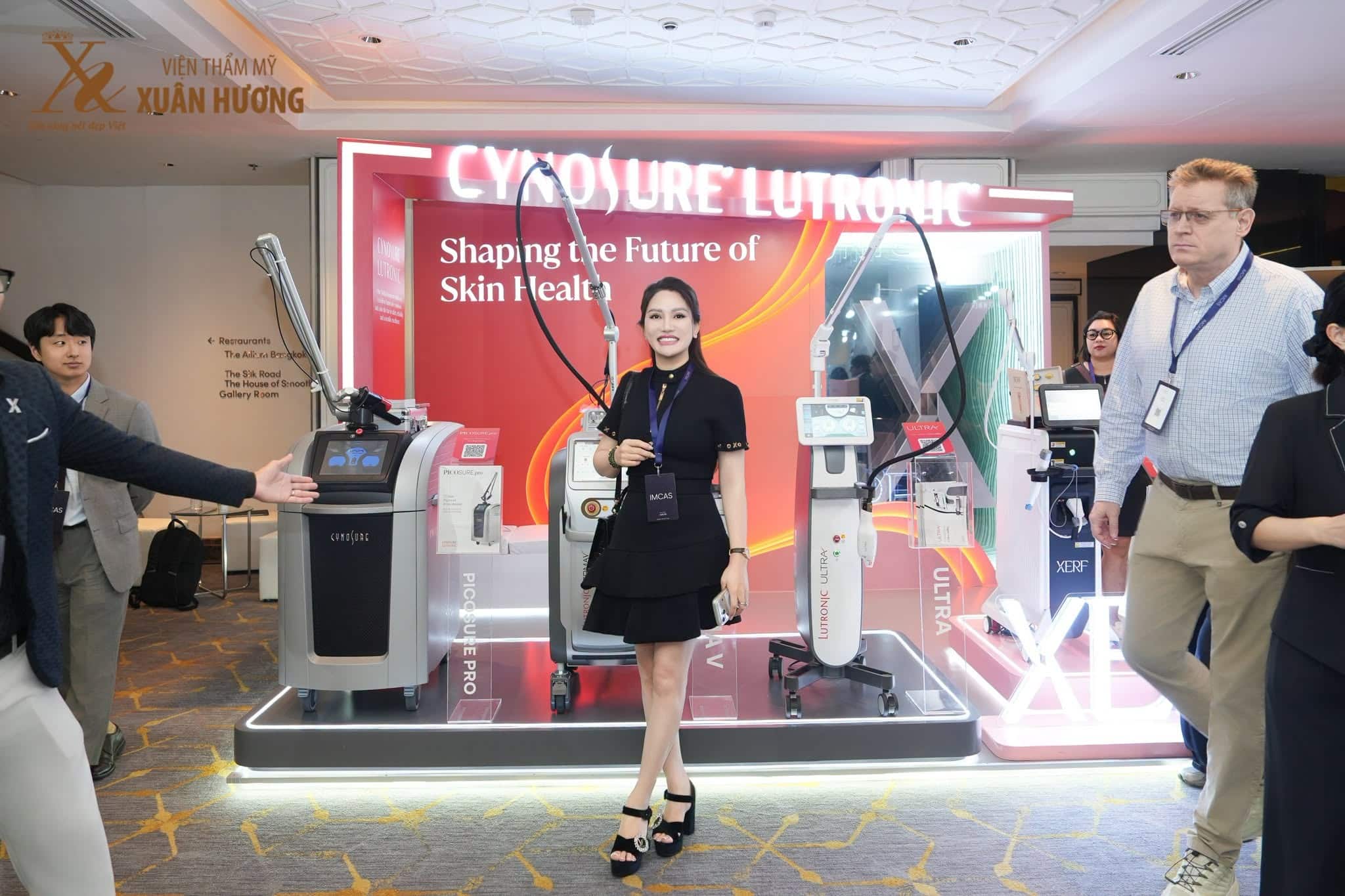 chủ tịch Xuân Hương tham gia hội nghị làm đẹp tại Thái Lan