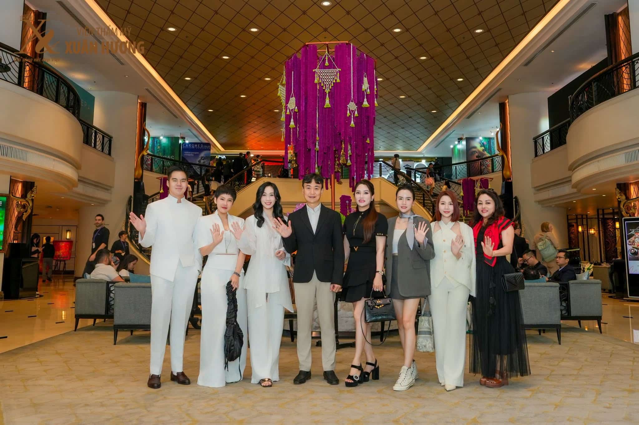 chủ tịch Xuân Hương tham gia hội nghị làm đẹp tại Thái Lan
